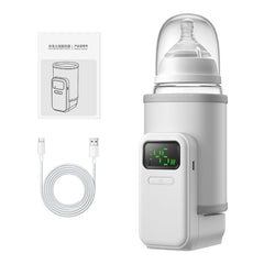 BOKASM bottle warmer front view, compact travel-ready design.