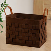 boldmonkey laundry basket 16.5x13x13 view highlights large capacity for blankets and toys