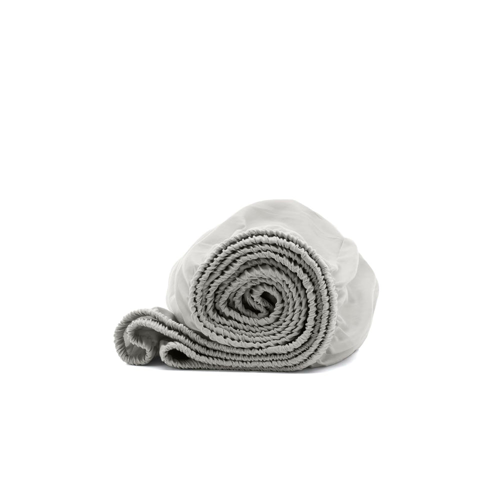 Boll & Branch Signature crib sheet weave detail shows ultra-soft organic cotton
