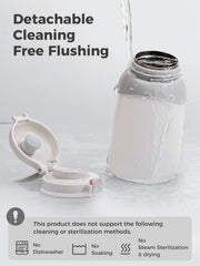 BOLOLO Pro detachable design allows easy cleaning and prevents splash.