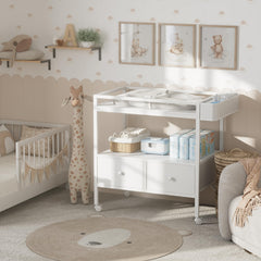 BOLUO drawer storage detail with two deep drawers