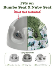 Removable BOMOLOUR seat cover design for quick installation and washing.