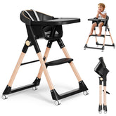 Bonbay baby high chair foldable tray for easy mealtime setup.