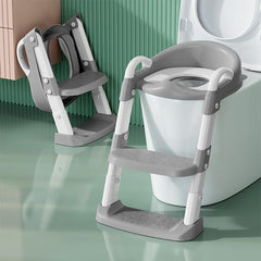 Bonbay potty seat front view showing triangular stability for safety.