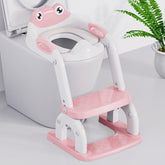 Bonbay potty seat with step stool full view showing 2-in-1 design for training ease