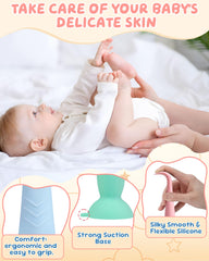 Bonison mini spatula for portable diaper care on the go.