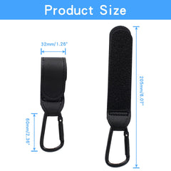 Bonsicoky hook attached to handle with Velcro strap prevents scratches.