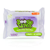Boogie Saline Nose Wipes resealable pack for easy daily use