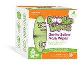 Boogie Wipes saline nose wipes pack-2 for gentle nose cleaning during allergy season