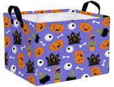BOOHIT Halloween candy basket pattern enhances seasonal decor and trick-or-treat storage