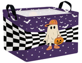 BOOHIT large Halloween candy basket used for treats and decor storage