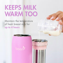 Boon Frosh is dishwasher-safe for quick cleanup after trips.