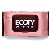 Booty Wipes flushable women wipes pack shot for on-the-go freshness.