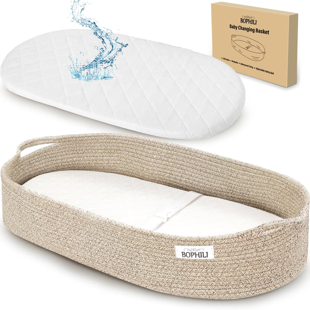 BOPHILI baby changing basket foldable design for portable use and easy transport