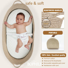 BOPHILI waterproof cover for changing basket protects surfaces during changes