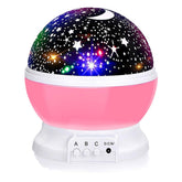 Borelor Star Night Light Projector casts wall and ceiling stars for a calming bedroom ambience.