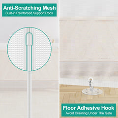 Borthmiu adjustable lower bracket for baseboards of various heights.