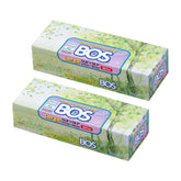 BOS odor sealing bags used with diapers for odor control at home.