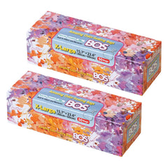 BOS odor-sealing bags front view in XL white pack for odor protection