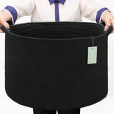 BOSROTY basket 22x14 side view, spacious storage for toys and towels.