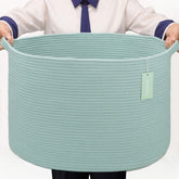 BOSROTY extra large basket front view showing ample storage space