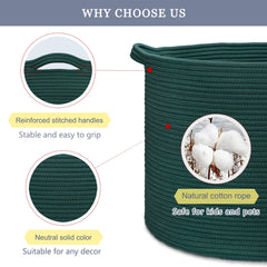 BOSROTY toy storage basket keeps playroom organized and accessible.