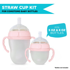 Botabee weighted straw enables sipping at any angle, reducing spills