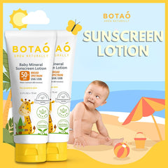 Close-up of zinc oxide mineral sunscreen formula by BOTAO