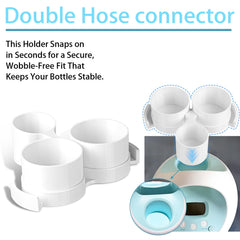 Organized pumping space with the Bottle & Hose Holder for S1/S2.