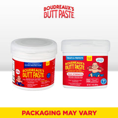 Boudreaux's Butt Paste 14 oz jar seals out moisture for overnight protection