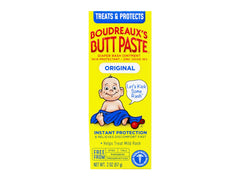 Boudreaux's Butt Paste Original two-tube diaper rash cream for protection and moisture barrier.