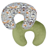 Boyoung stretchy nursing pillow cover in ultra-soft fabric for baby feeding.