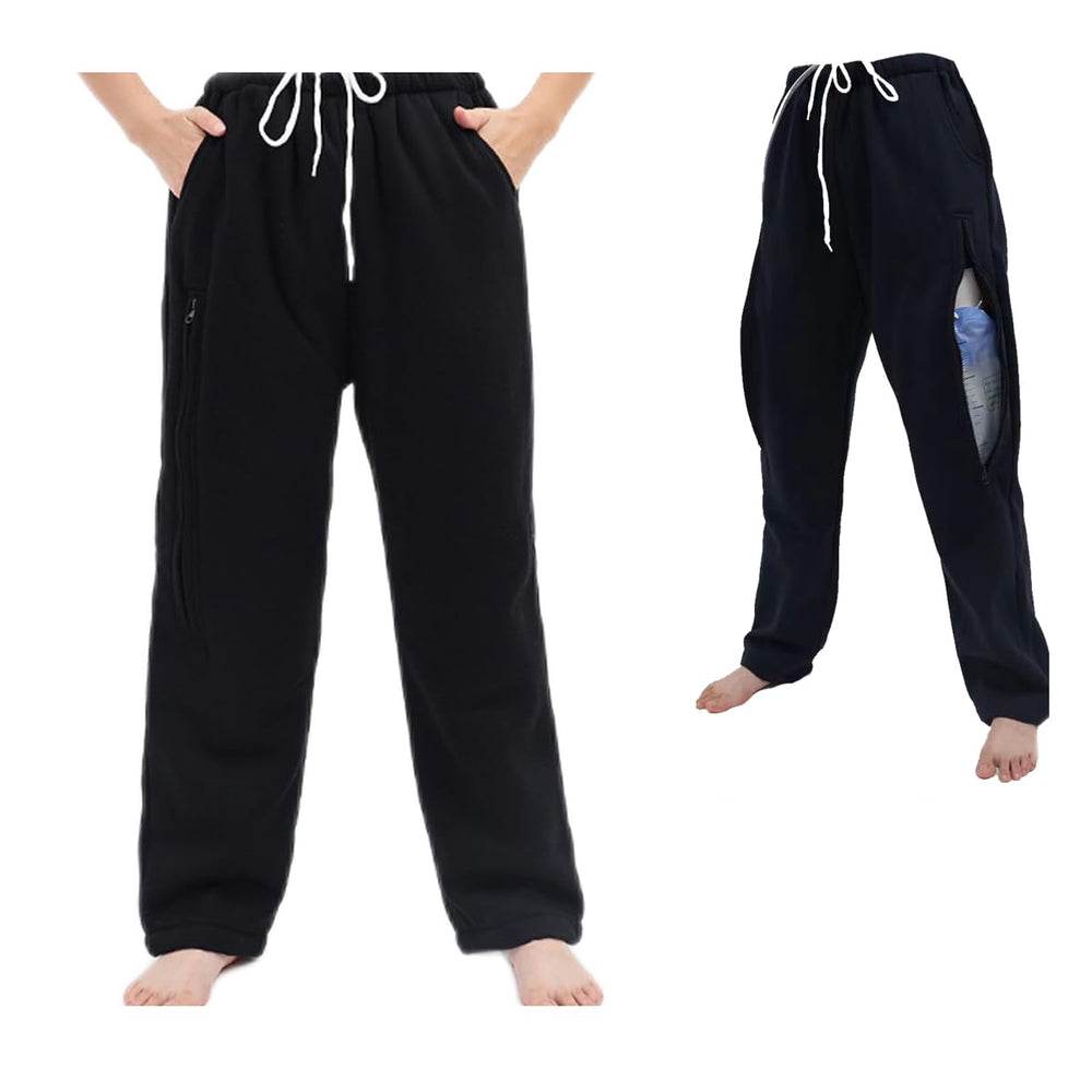 BOYUDZLTD catheter pants with discreet zip closure for private daily wear.