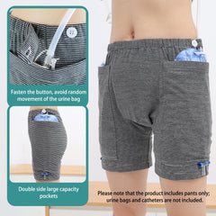 BOYUDZLTD catheter underwear soft breathable cotton for all-day comfort.