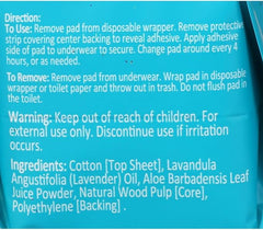 b.pure organic cotton panty liners close-up packaging highlights soft-touch material for daily comfort.