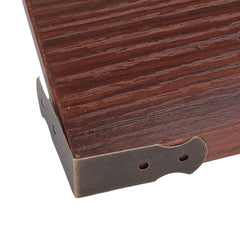 BQLZR iron corner protection gives decorative flair to small boxes.