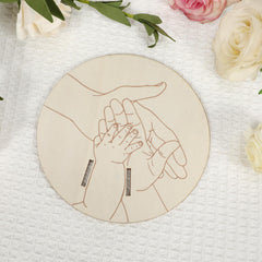 BQSAZHYJ hello World sign perfect for newborn photos.