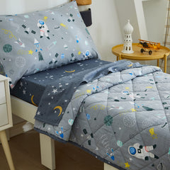 Brandream astronaut comforter with vivid space design for cozy nights