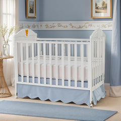Brandream machine-washable fabric highlights easy-care options for busy nurseries.