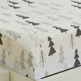 Brandream forest-arrow crib sheet with a snug, secure fit for standard cribs.