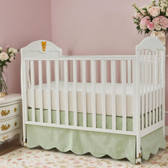 Brandream nursery decor boho chic skirt enhances farmhouse-inspired nursery aesthetics.