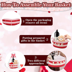 Brbecon organic cotton rope basket offers soft texture and durability