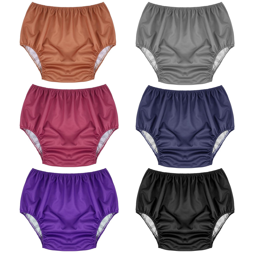 Breathffy leakproof underwear 6-colors pack for all-day confidence and coordinated outfits.
