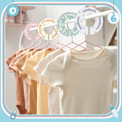 Double-sided BreezeHug divider provides clear size cues from either angle