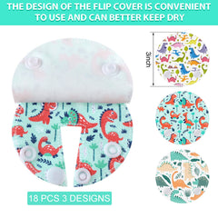 Breling reusable baby nursing pads are soft and skin-friendly.