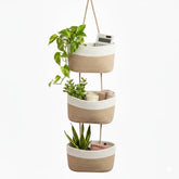 Britwicfr hanging wall basket with over-door hook for clutter-free entryway.