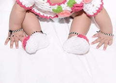 Adjustable Bro Mart Najariya wrist-anklet designed for newborns and early growth