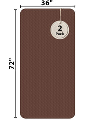 Brosive bed pad close-up of waterproof layer for durable protection.