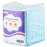 Brosive small disposable bed pad packaging showing a 30-pack for home or travel protection