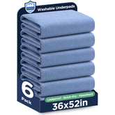 Brosive bed pad with high absorption for quick moisture capture.